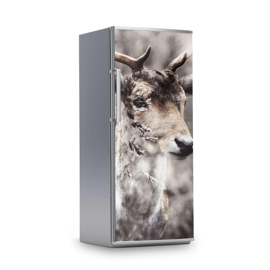 Kühlschrank Folie -Hirsch- Kühlschrank 60x150 cm