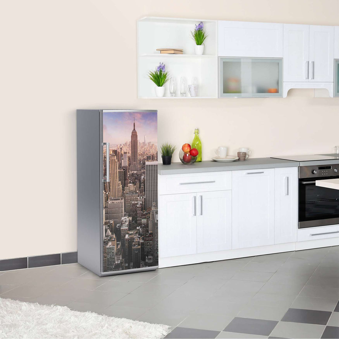 Kühlschrank Folie Big Apple  Kühlschrank 60x150 cm