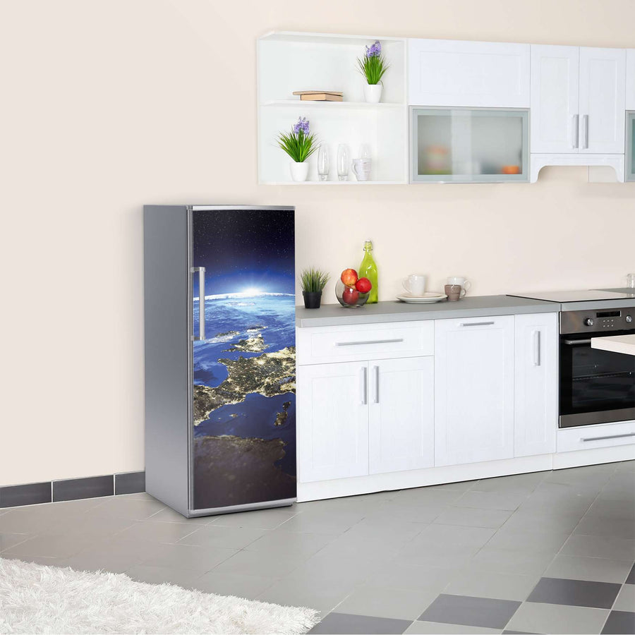 Kühlschrank Folie Earth View  Kühlschrank 60x150 cm