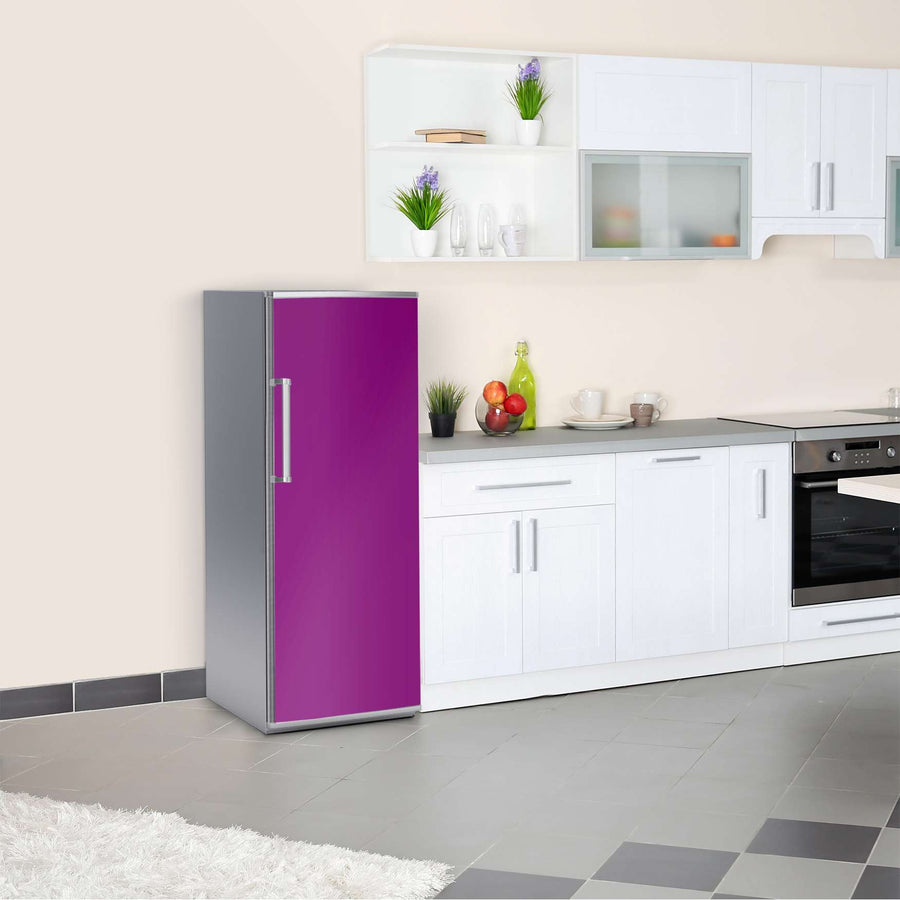 Kühlschrank Folie Flieder Dark  Kühlschrank 60x150 cm