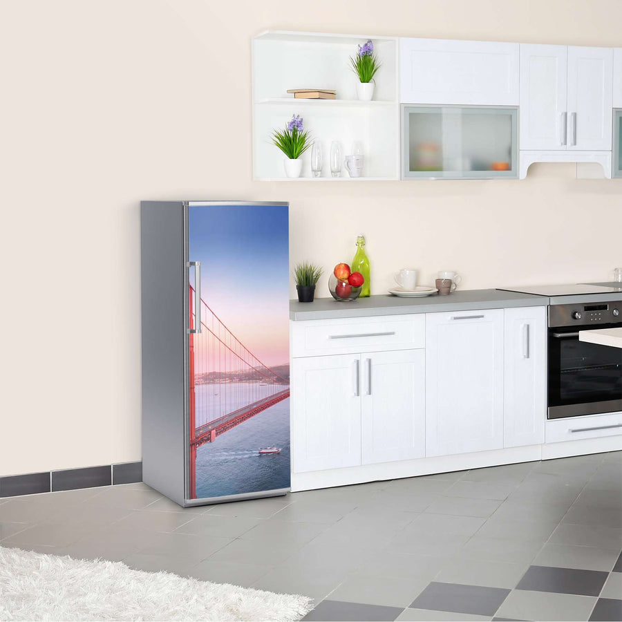 Kühlschrank Folie Golden Gate  Kühlschrank 60x150 cm