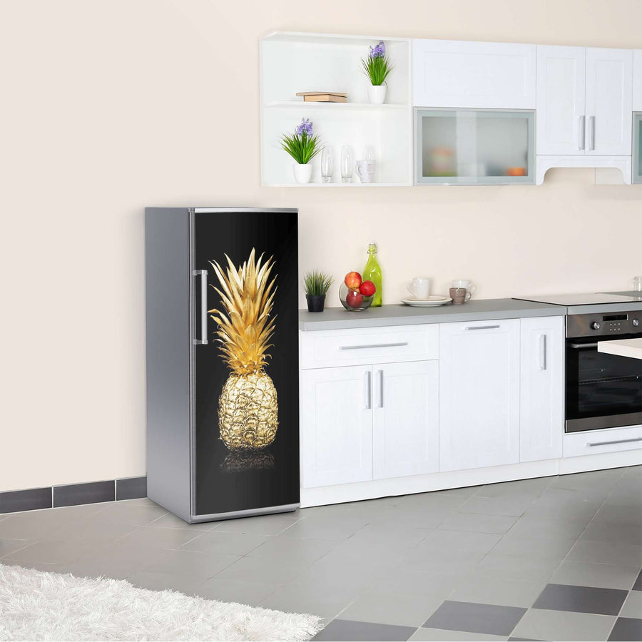 Kühlschrank Folie Goldenes Früchtchen  Kühlschrank 60x150 cm