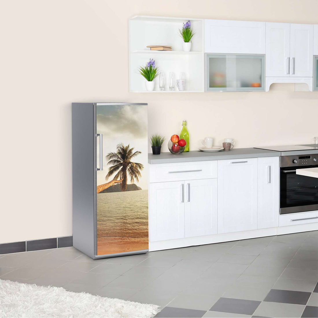 Kühlschrank Folie Paradise  Kühlschrank 60x150 cm