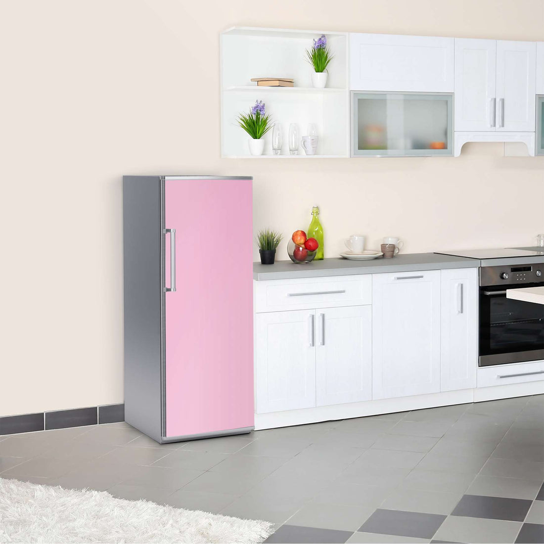 Kühlschrank Folie Pink Light  Kühlschrank 60x150 cm