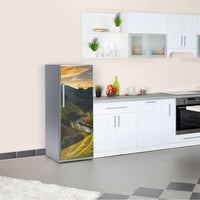 Kühlschrank Folie Reisterrassen  Kühlschrank 60x150 cm