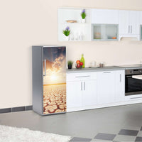 Kühlschrank Folie Savanne  Kühlschrank 60x150 cm