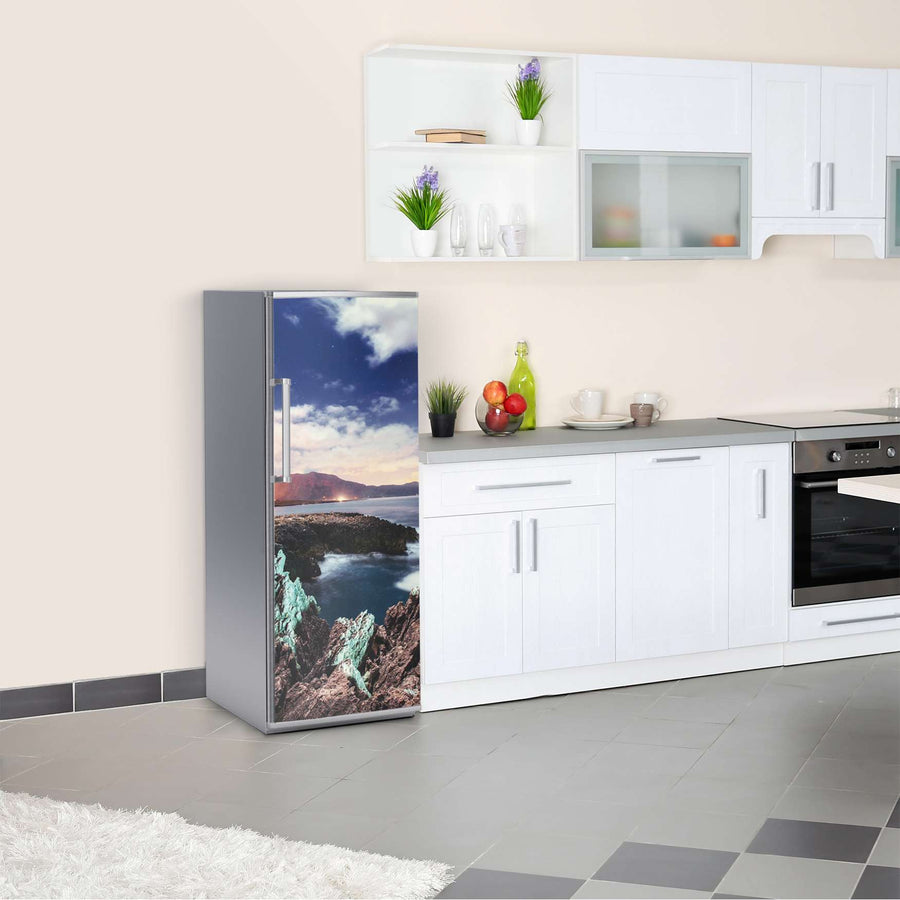 Kühlschrank Folie Seaside  Kühlschrank 60x150 cm