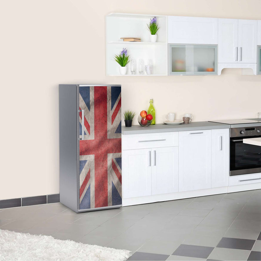 Kühlschrank Folie Union Jack  Kühlschrank 60x150 cm