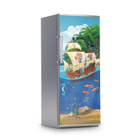 Kühlschrank Folie -Pirates- Kühlschrank 60x150 cm