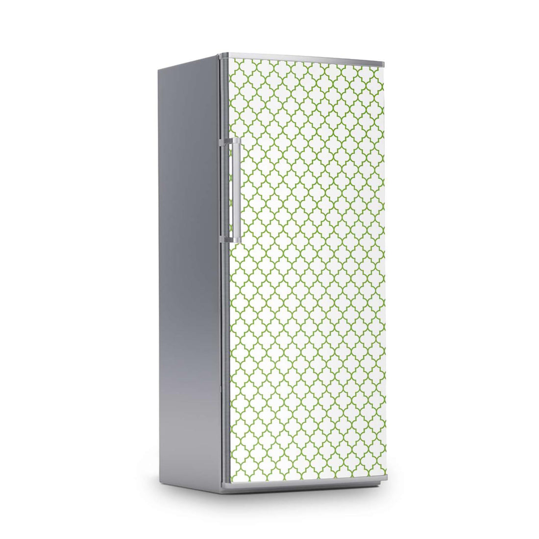 Kühlschrank Folie -Retro Pattern - Grün- Kühlschrank 60x150 cm