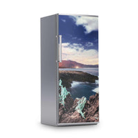 Kühlschrank Folie -Seaside- Kühlschrank 60x150 cm