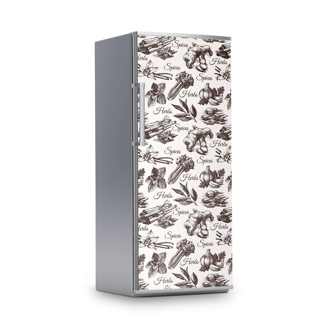 Kühlschrank Folie -Spices- Kühlschrank 60x150 cm