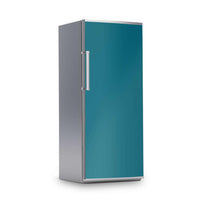 Kühlschrank Folie -Türkisgrün Dark- Kühlschrank 60x150 cm