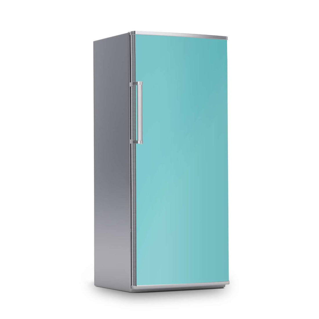 Kühlschrank Folie -Türkisgrün Light- Kühlschrank 60x150 cm