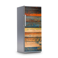 Kühlschrank Folie -Wooden- Kühlschrank 60x150 cm
