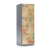 Kühlschrank Folie -3D Retro- Kühlschrank 60x180 cm