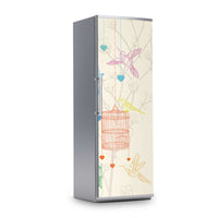 Kühlschrank Folie -Birdcage- Kühlschrank 60x180 cm