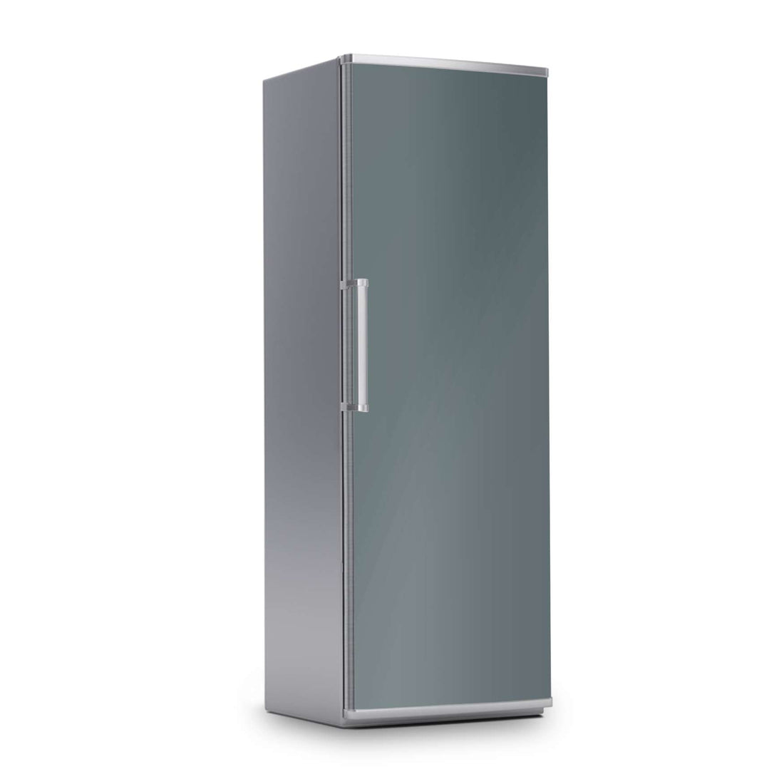 Kühlschrank Folie -Blaugrau Light- Kühlschrank 60x180 cm