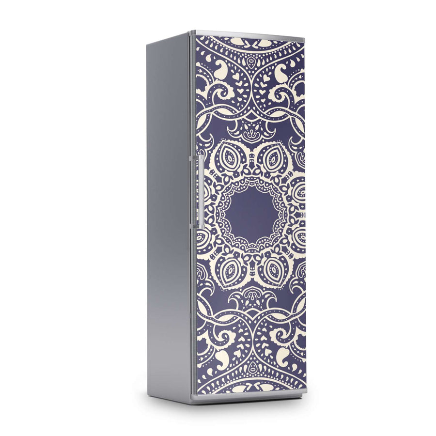 Kühlschrank Folie -Blue Mandala- Kühlschrank 60x180 cm