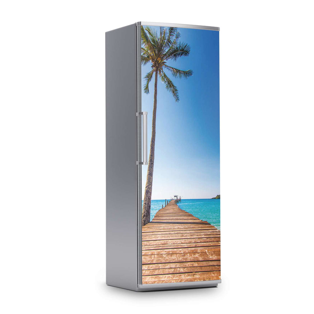 Kühlschrank Folie -Caribbean- Kühlschrank 60x180 cm