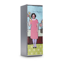 Kühlschrank Folie -Der perfekte Tag- Kühlschrank 60x180 cm