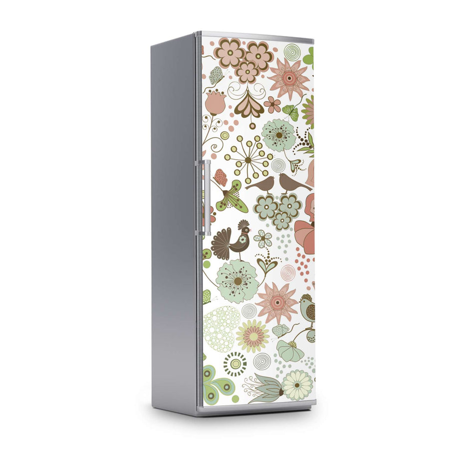 Kühlschrank Folie -Flower Pattern- Kühlschrank 60x180 cm