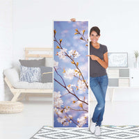 Kühlschrank Folie Apple Blossoms - Küche - Kühlschrankgröße 60x180 cm