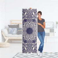 Kühlschrank Folie Blue Mandala - Küche - Kühlschrankgröße 60x180 cm