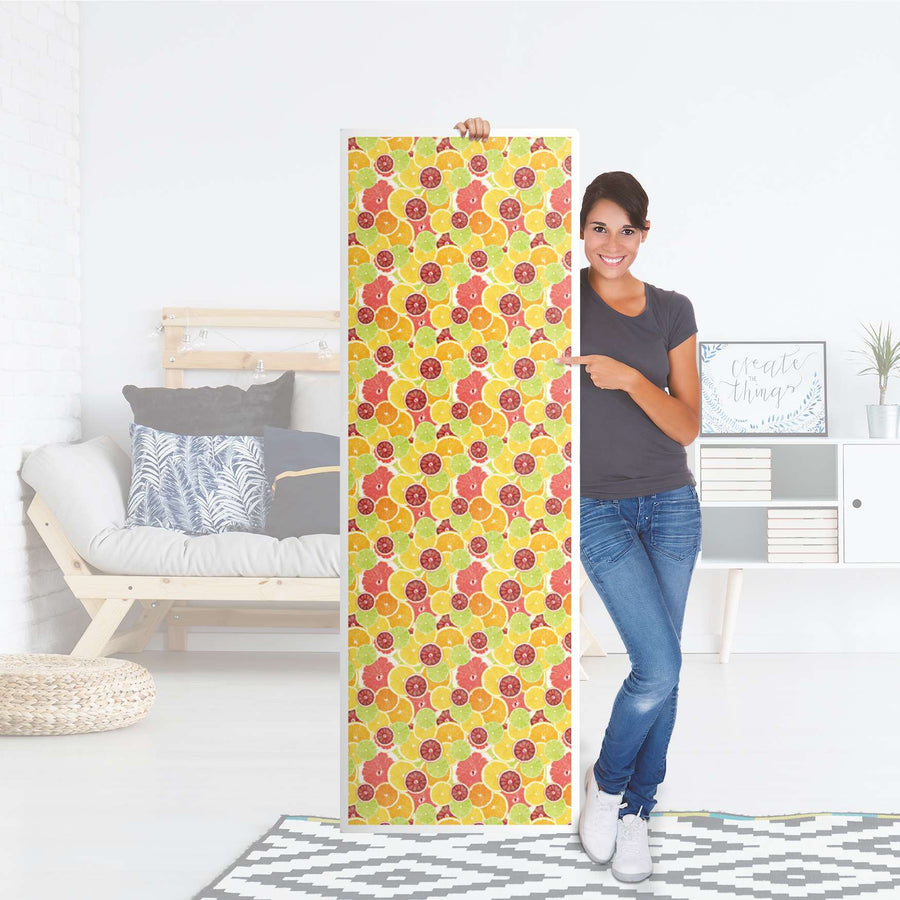 Kühlschrank Folie Citrus - Küche - Kühlschrankgröße 60x180 cm