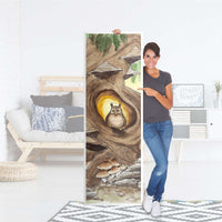 Kühlschrank Folie Eulenbaum - Küche - Kühlschrankgröße 60x180 cm