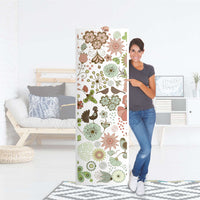 Kühlschrank Folie Flower Pattern - Küche - Kühlschrankgröße 60x180 cm