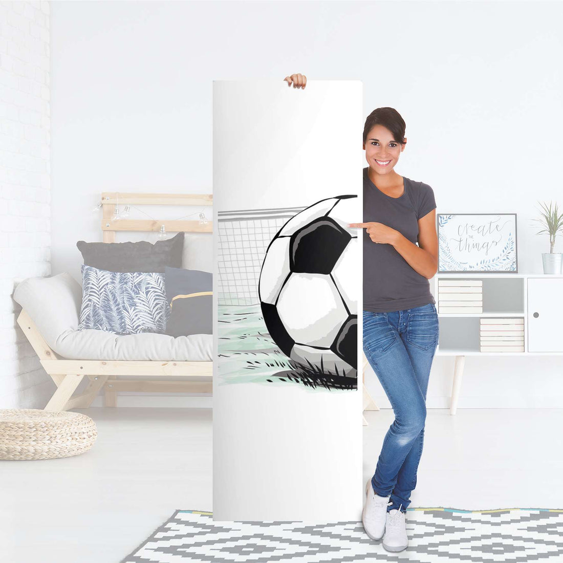 Kühlschrank Folie Freistoss - Küche - Kühlschrankgröße 60x180 cm