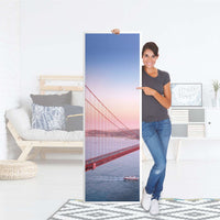 Kühlschrank Folie Golden Gate - Küche - Kühlschrankgröße 60x180 cm