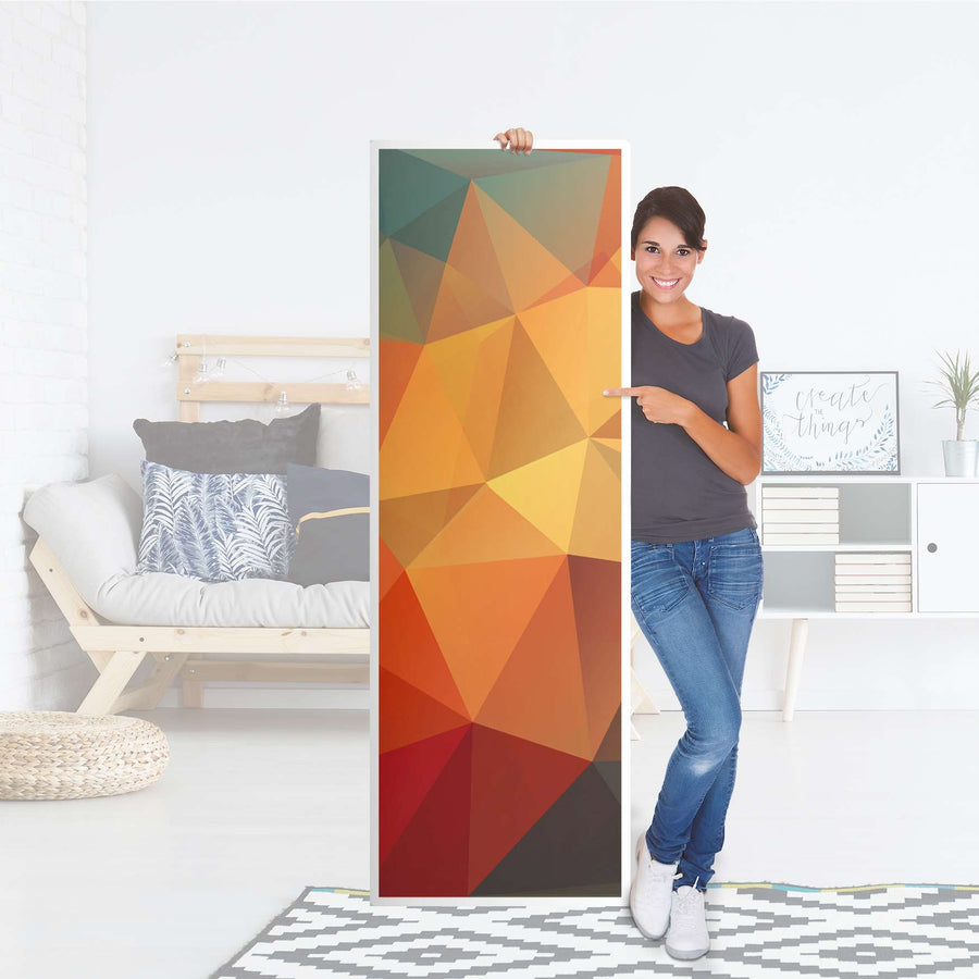 Kühlschrank Folie Polygon - Küche - Kühlschrankgröße 60x180 cm