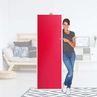 Kühlschrank Folie Rot Light - Küche - Kühlschrankgröße 60x180 cm