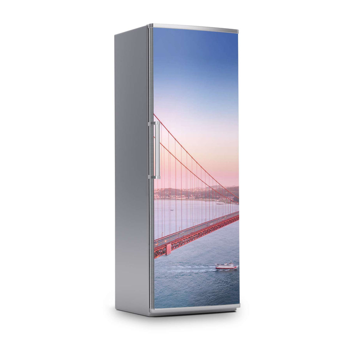 Kühlschrank Folie -Golden Gate- Kühlschrank 60x180 cm