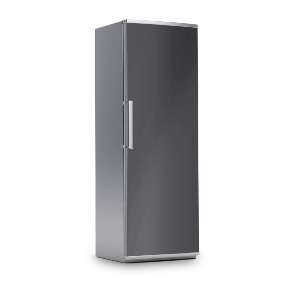 Kühlschrank Folie -Grau Dark- Kühlschrank 60x180 cm