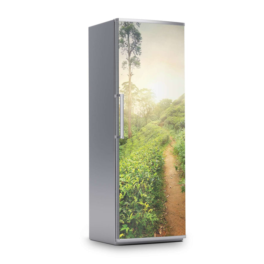 Kühlschrank Folie -Green Tea Fields- Kühlschrank 60x180 cm