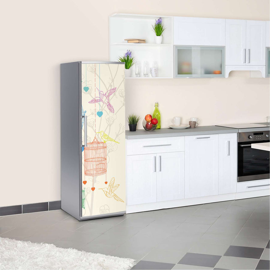 Kühlschrank Folie Birdcage  Kühlschrank 60x180 cm