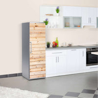 Kühlschrank Folie Bright Planks  Kühlschrank 60x180 cm