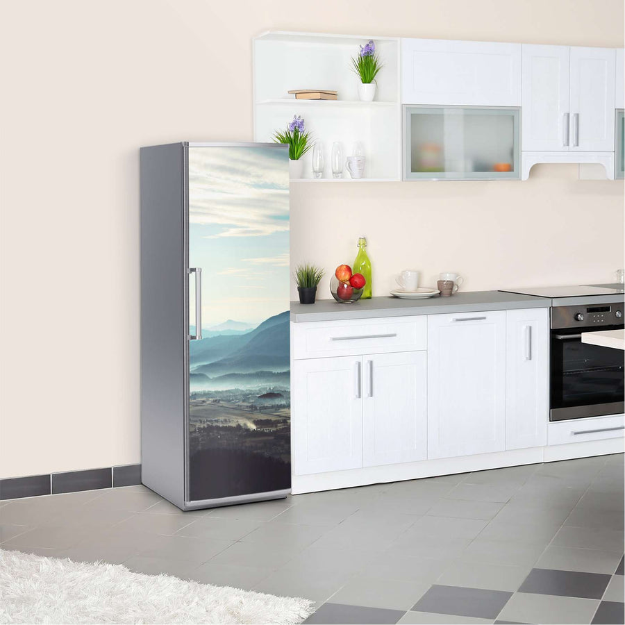 Kühlschrank Folie Fog Village  Kühlschrank 60x180 cm