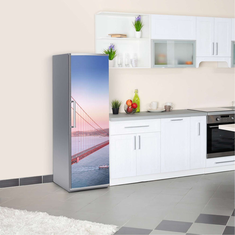 Kühlschrank Folie Golden Gate  Kühlschrank 60x180 cm