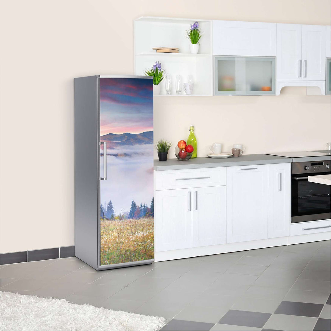 Kühlschrank Folie Herbstwald  Kühlschrank 60x180 cm