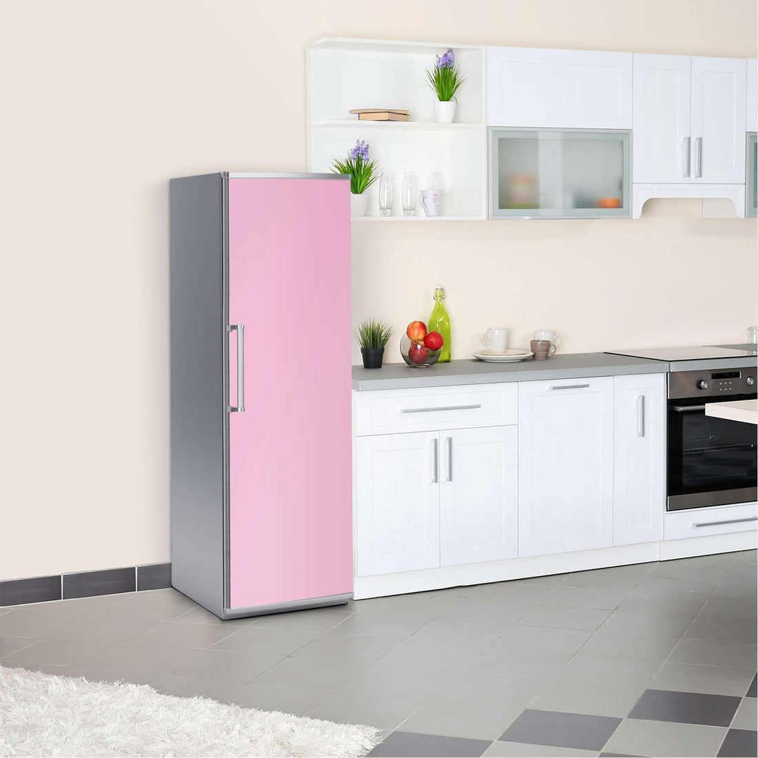Kühlschrank Folie Pink Light  Kühlschrank 60x180 cm
