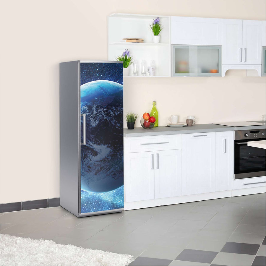 Kühlschrank Folie Planet Blue  Kühlschrank 60x180 cm