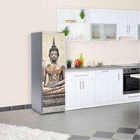 Kühlschrank Folie Relaxing Buddha  Kühlschrank 60x180 cm