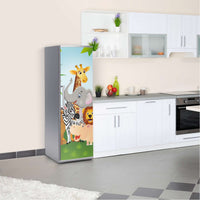 Kühlschrank Folie Wild Animals  Kühlschrank 60x180 cm