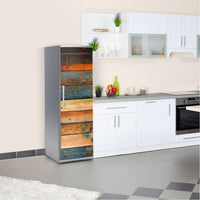 Kühlschrank Folie Wooden  Kühlschrank 60x180 cm