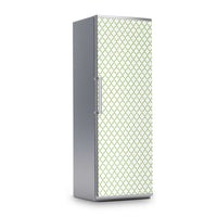 Kühlschrank Folie -Retro Pattern - Grün- Kühlschrank 60x180 cm