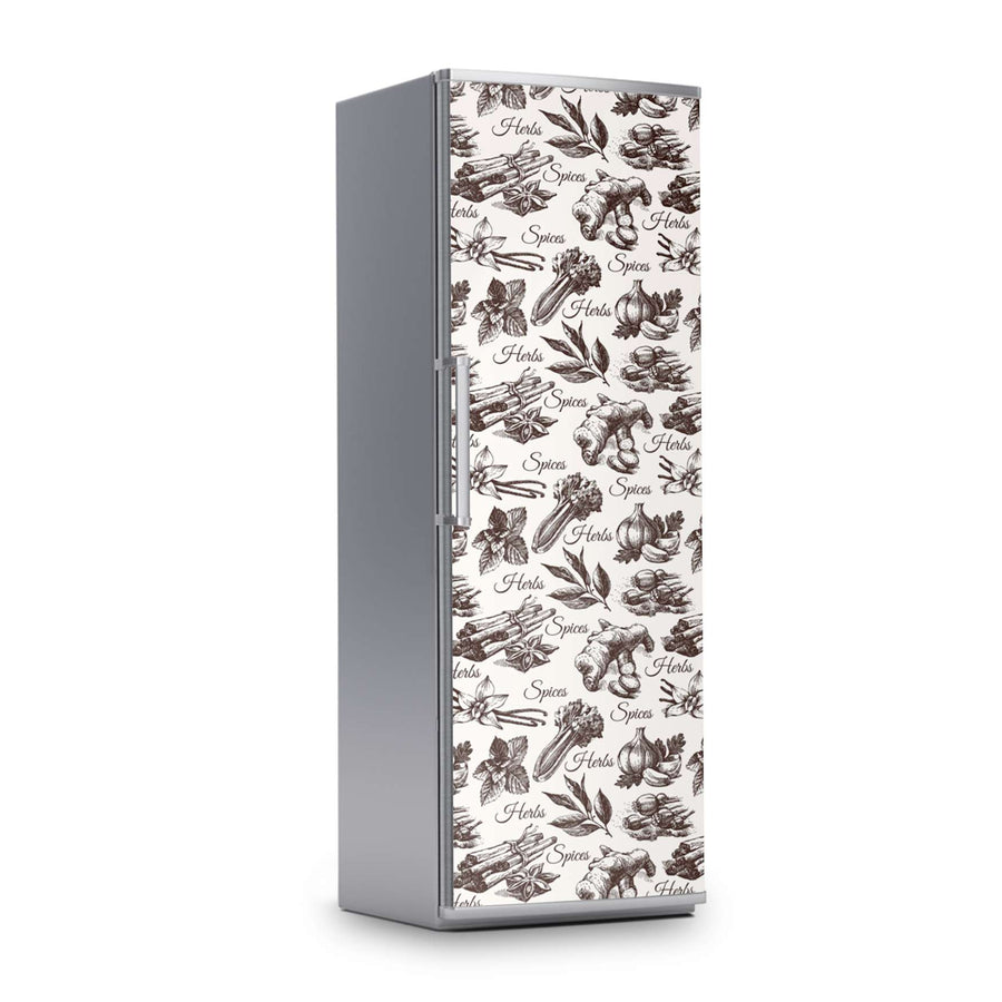 Kühlschrank Folie -Spices- Kühlschrank 60x180 cm